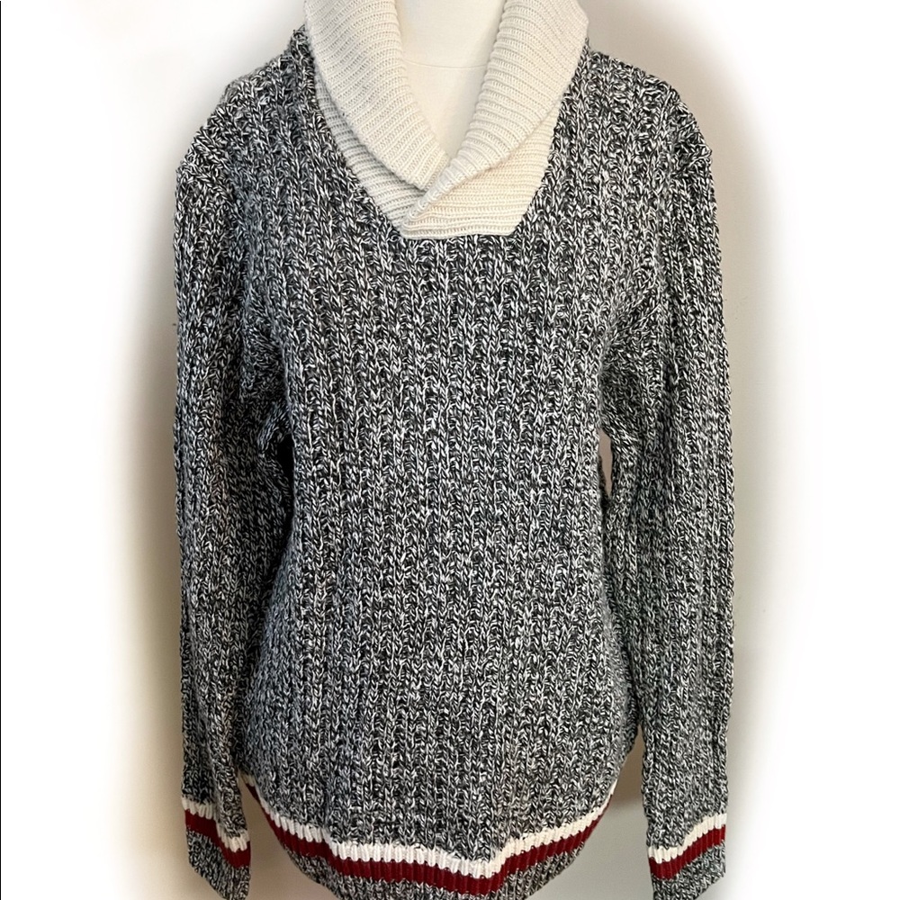 FAR WEST knit cabin sweater men’s large